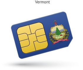 Сим карта США штат Вермонт для приема СМС